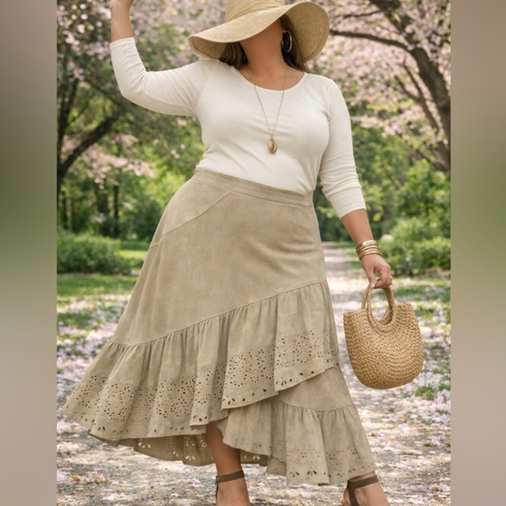 Pamela McCoy Maxi Skirt